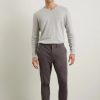 Chinos * | Burton Skinny Fit Charcoal Chino Trousers Grey