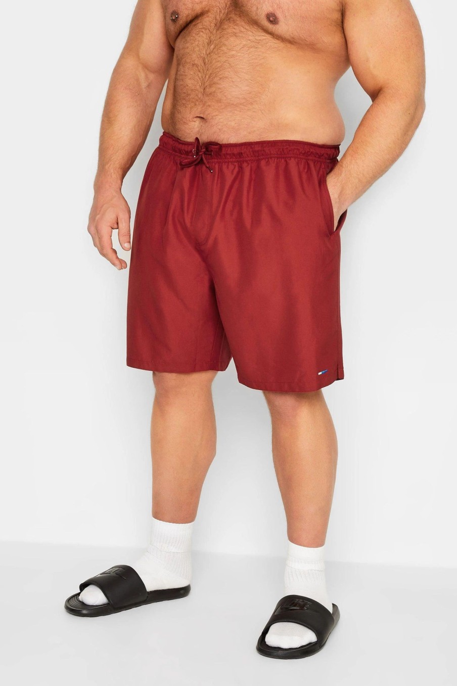 Swim Shorts * | Badrhino Swim Shorts Red