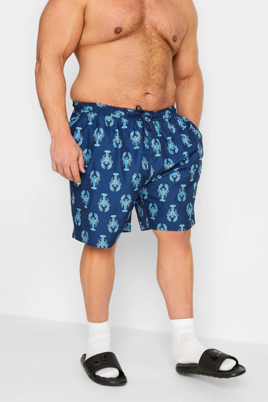 Swim Shorts * | Badrhino Swim Shorts Blue