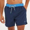 Swim Shorts * | Threadbare 'Penglai' Swim Shorts Blue