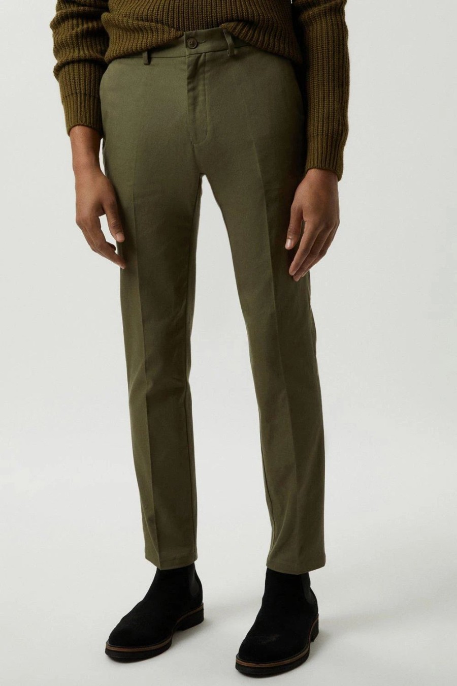 Chinos * | Burton Slim Fit Stretch Chinos Grey