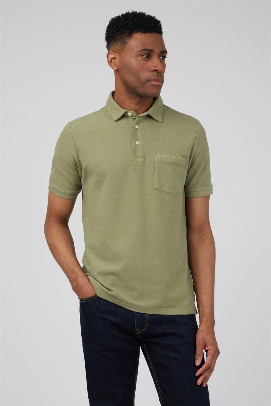 Polo Shirts * | Racing The Attwood Polo Green