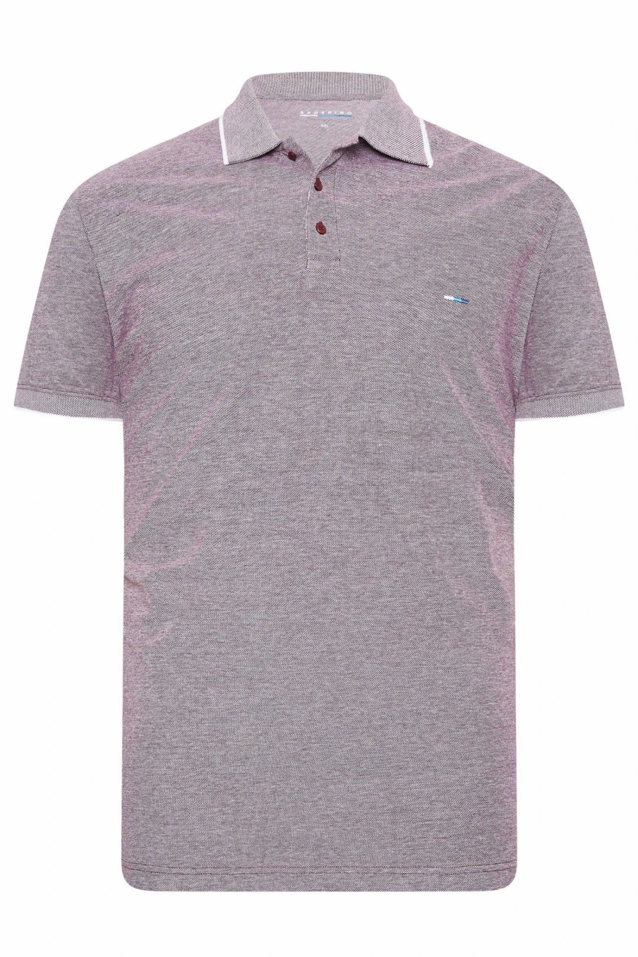 Polo Shirts * | Badrhino Birdseye Polo Shirt Pink