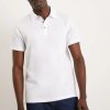 Polo Shirts * | Burton Premium Mercerised Cotton Polo Shirt White