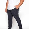 Chinos * | Badrhino Stretch Chinos Blue