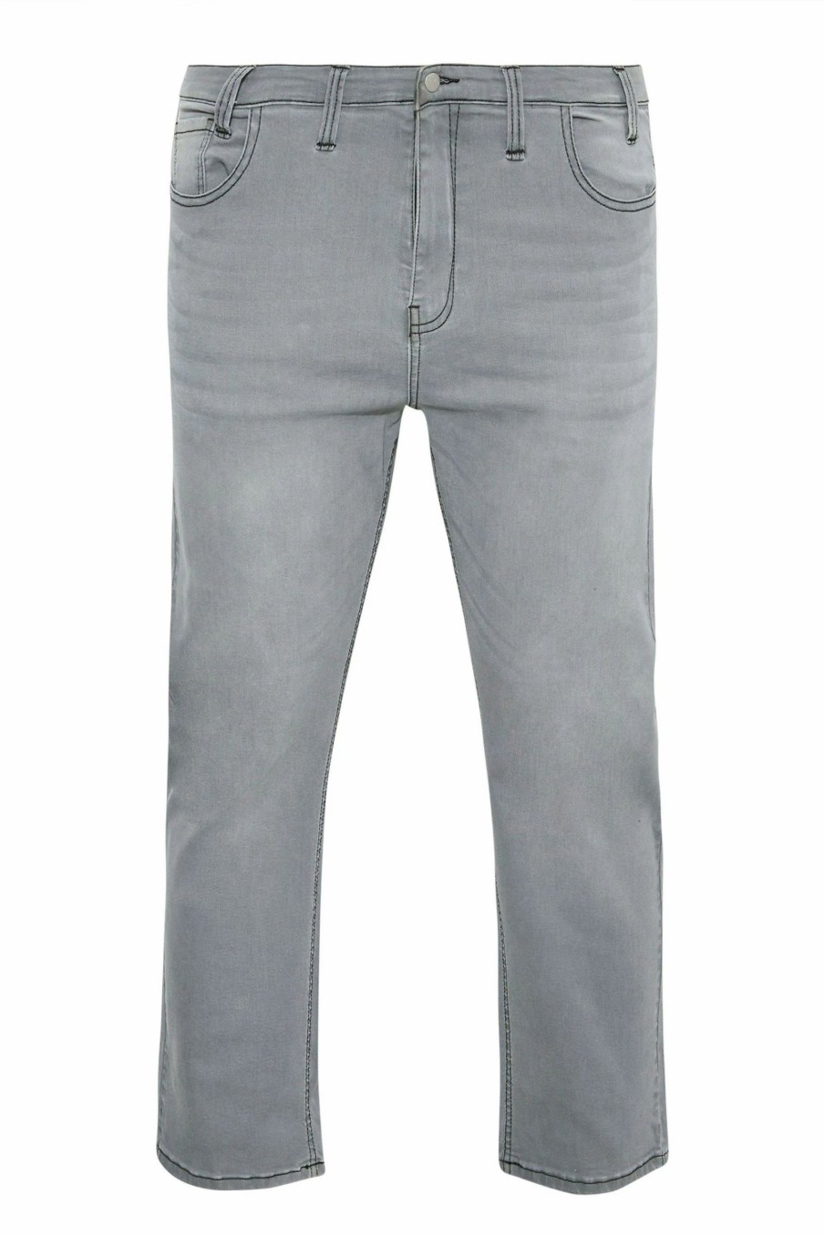 Jeans * | Badrhino Stretch Jeans Grey