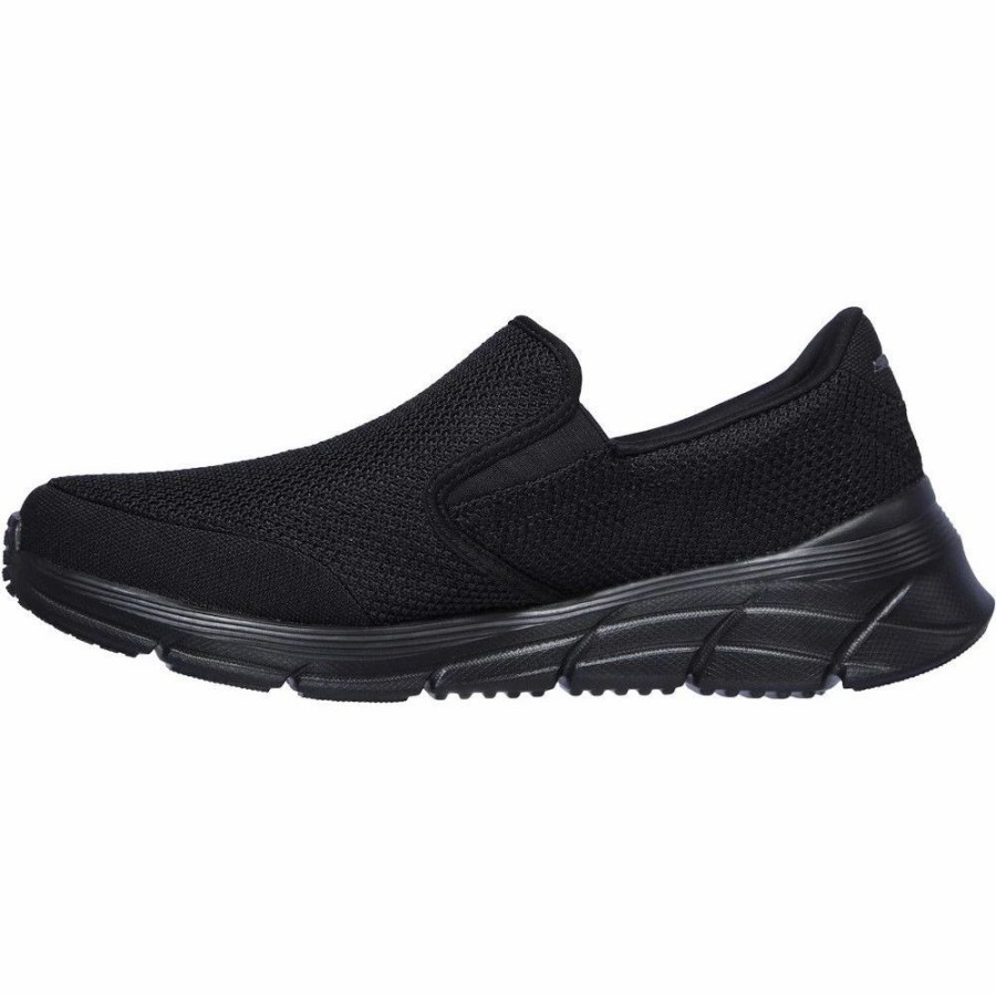 Shoes * | Skechers Mens Equalizer 4.0 Krimlin Wide Sports Trainers Black