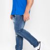 Jeans * | Badrhino Ripped Jeans Blue