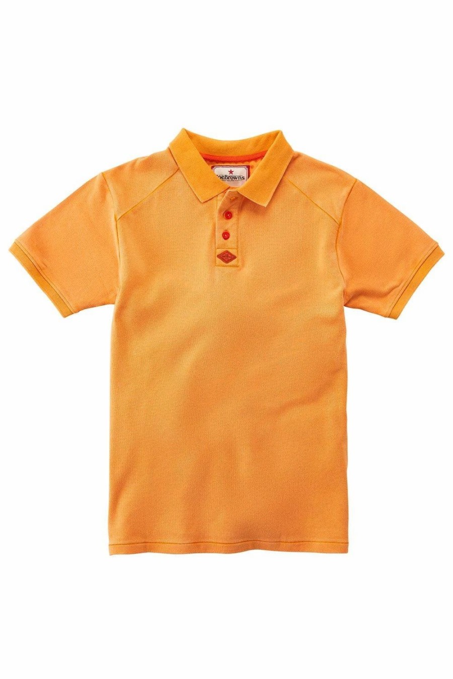 Polo Shirts * | Joe Browns Classic Smart Short Sleeve Polo Shirt Orange