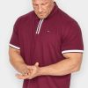 Polo Shirts * | Badrhino Polo Shirt Red