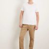 Chinos * | Burton Slim Fit Stone Chino Trousers Beige