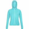 Hoodies * | Regatta Womens Cuba Ii Extol Stretch Full Zip Jumper Neon Peach