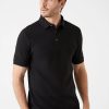 Polo Shirts * | Burton Pique Polo Shirt Black