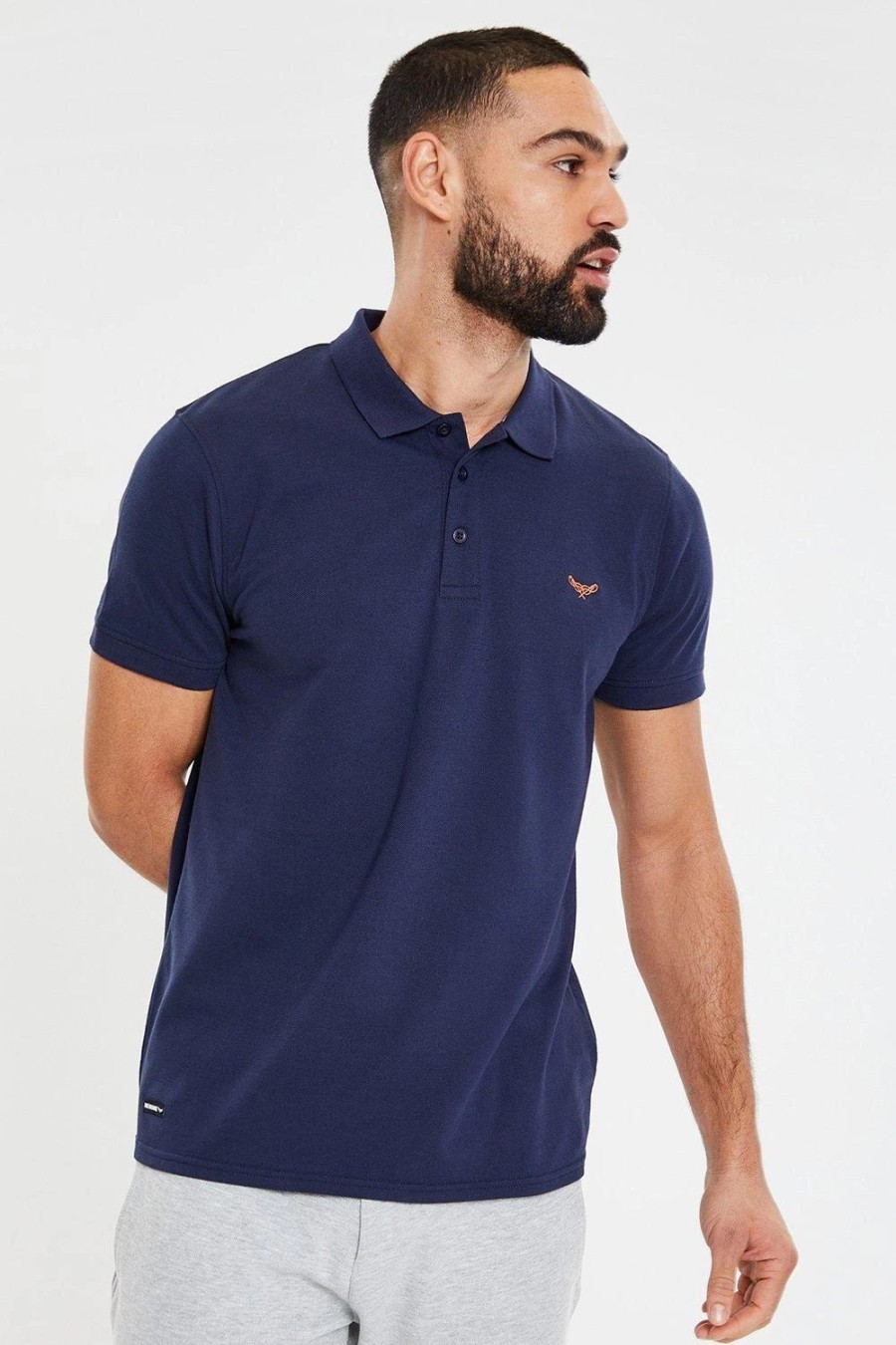 Polo Shirts * | Threadbare 3 Pack 'Dami' Pique Polo Shirts Blue