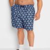 Swim Shorts * | Badrhino Swim Shorts Blue