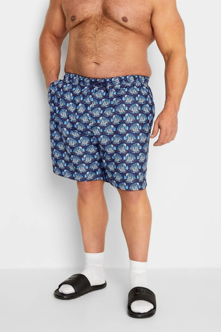 Swim Shorts * | Badrhino Swim Shorts Blue