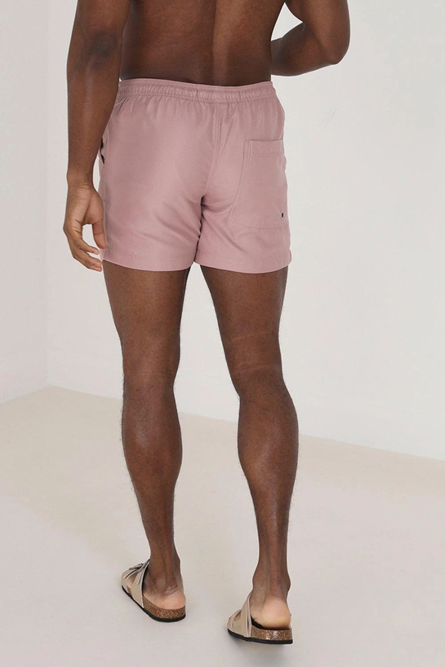 Swim Shorts * | Brave Soul 'Sparks' Microfibre Swim Shorts Pink