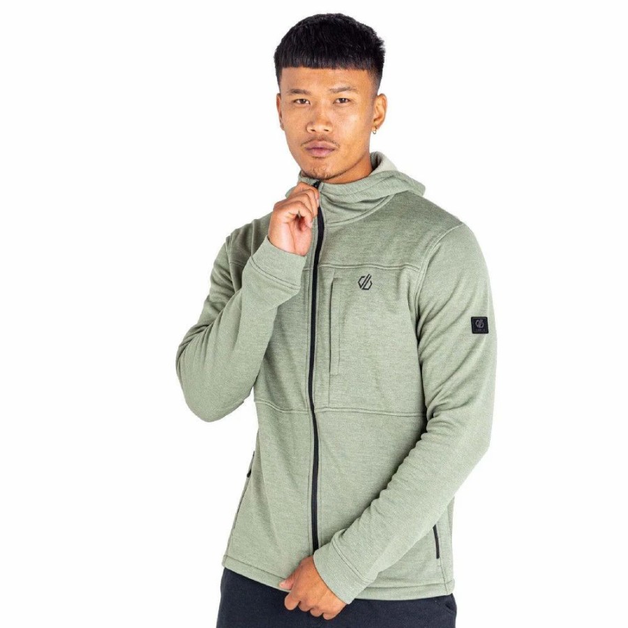 Hoodies * | Dare 2B Mens Out Calling Full Warm Backed Full Zip Hoodie