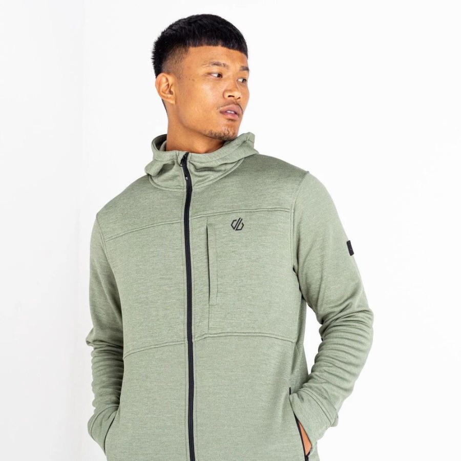 Hoodies * | Dare 2B Mens Out Calling Full Warm Backed Full Zip Hoodie