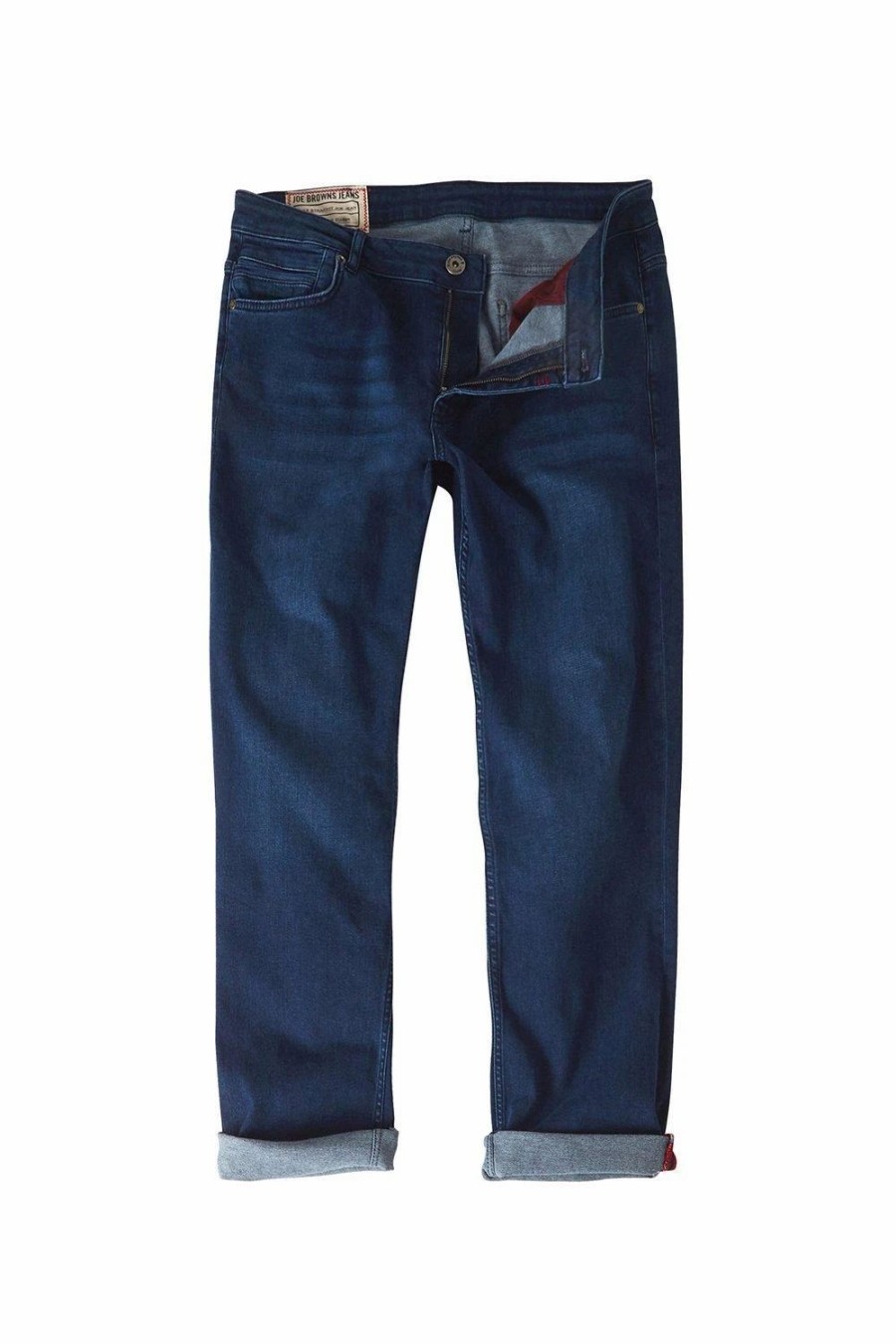 Jeans * | Joe Browns Stylish Straight Fit Jeans Blue