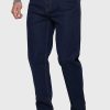 Jeans * | Threadbare Rinse Wash 'Rainford' Belted Straight Fit Jeans Blue