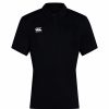 Polo Shirts * | Canterbury Club Dry Polo Shirt Black