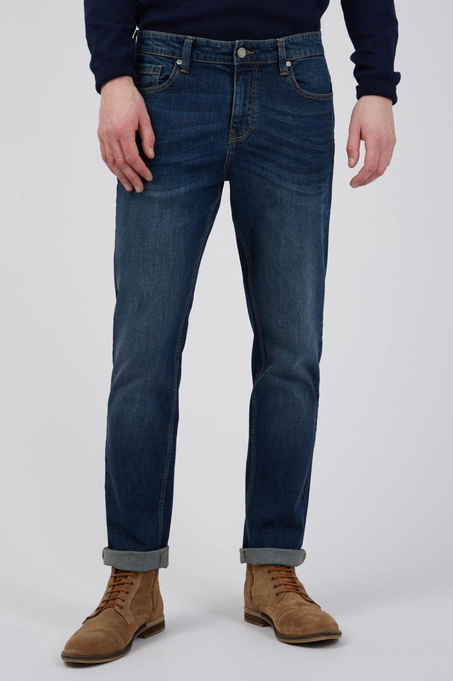 Jeans * | Hammond & Co Dark Vintage Jean Blue