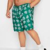 Swim Shorts * | Badrhino Swim Shorts Green