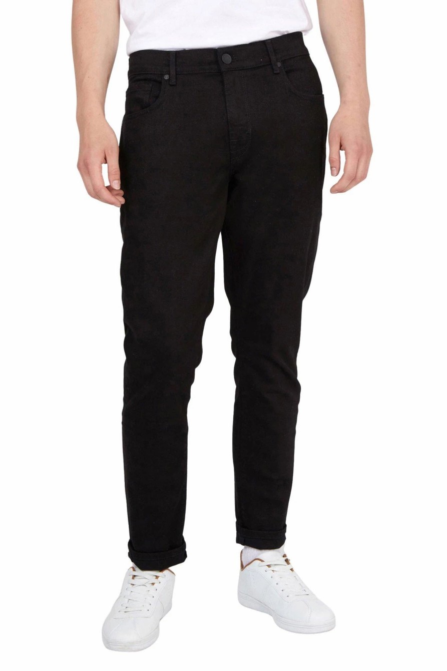 Jeans * | Ben Sherman Straight Fit Jeans Black