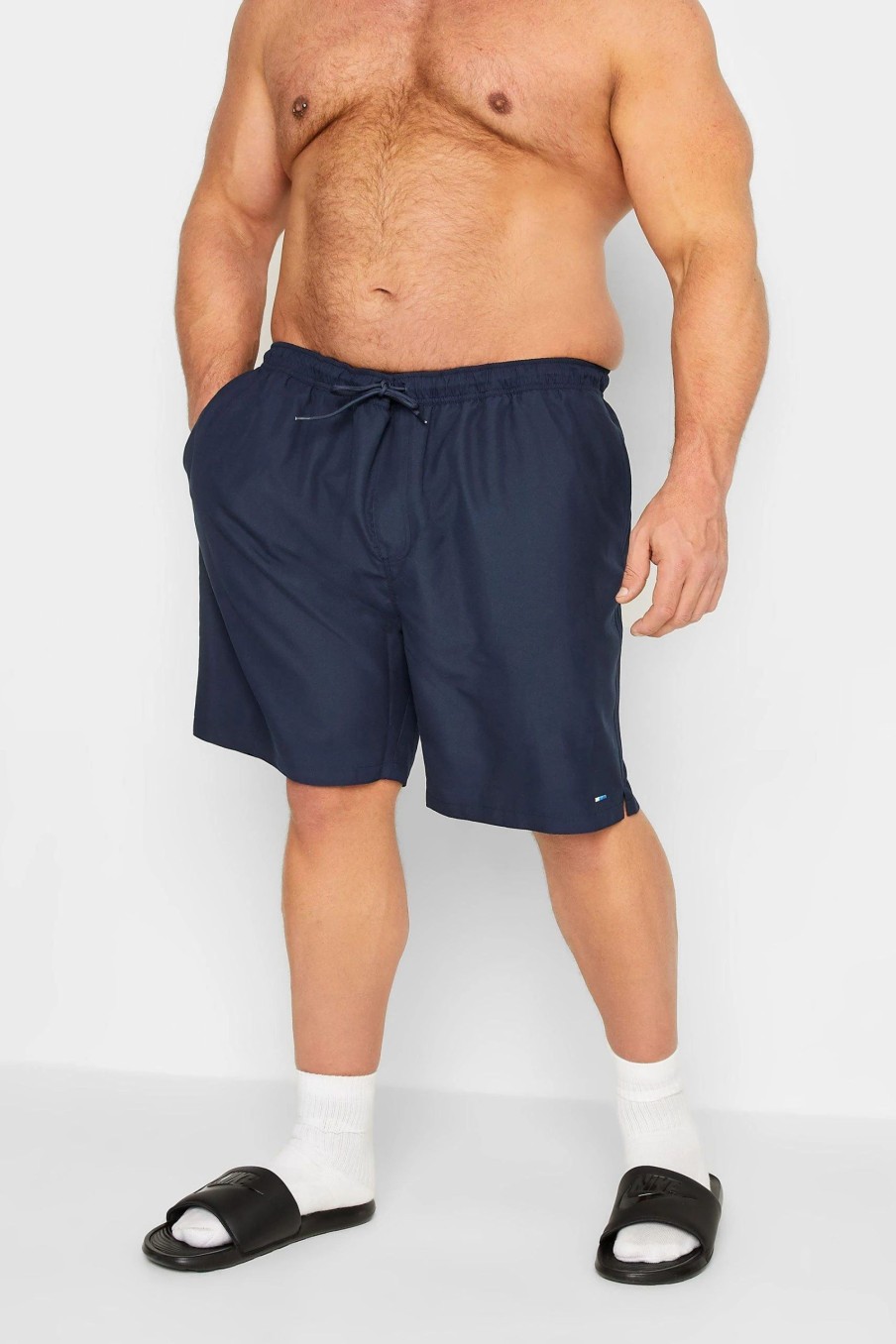 Swim Shorts * | Badrhino Men'S Swim Shorts Blue