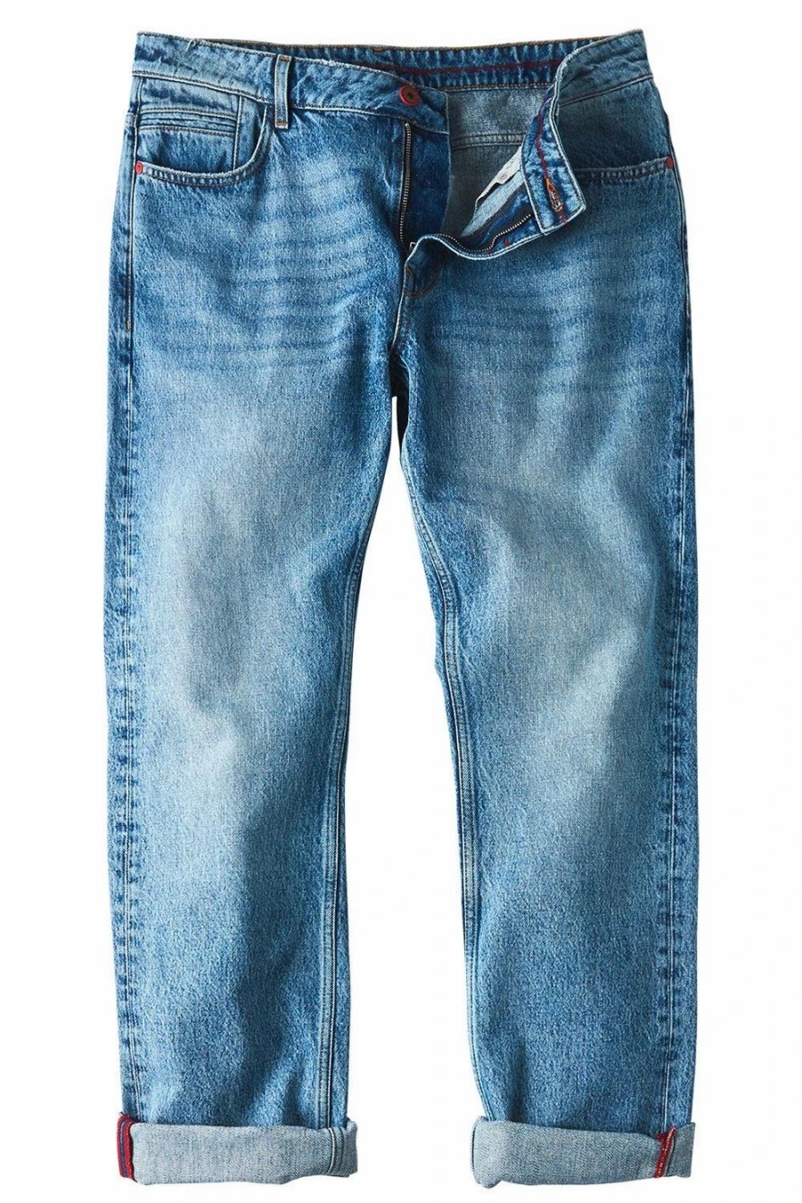 Jeans * | Joe Browns Classic Straight Fit Jeans Blue