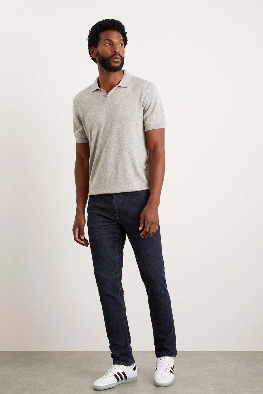 Jeans * | Burton Slim Fit Rinse Wash Jeans Blue