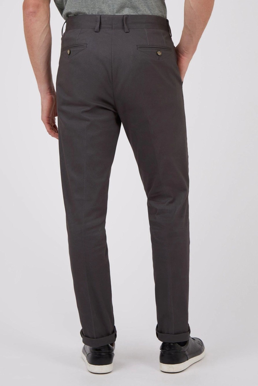 Chinos * | Jeff Banks Chino Trouser Grey