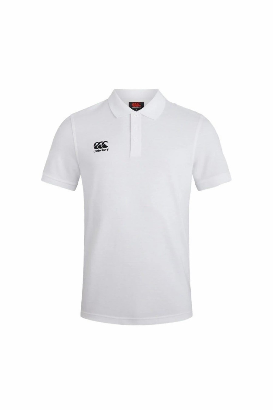 Polo Shirts * | Canterbury Waimak Polo Shirt White