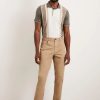 Chinos * | Burton Slim Fit Stone 5 Pocket Chino Trousers Beige