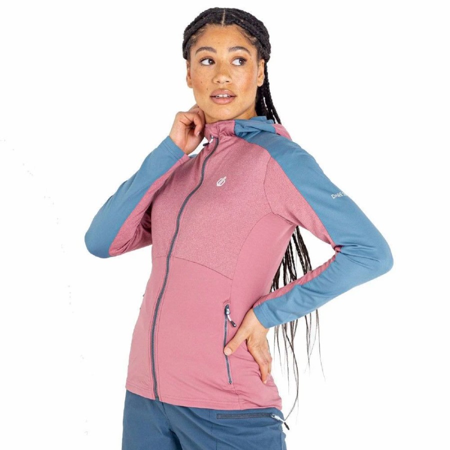 Hoodies * | Dare 2B Womens Ritual Ii Core Stretch Full Zip Hoodie