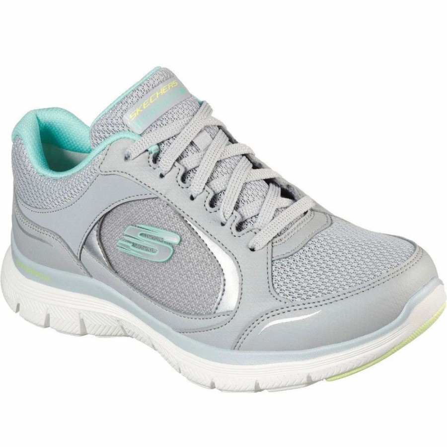 Shoes * | Skechers Womens Flex Appeal 4.0 True Clarity Sport Trainers