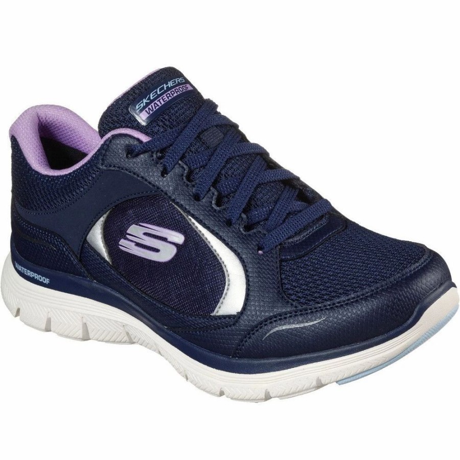 Shoes * | Skechers Womens Flex Appeal 4.0 True Clarity Sport Trainers