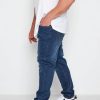 Jeans * | Badrhino Stretch Jeans Blue