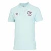 Polo Shirts * | Umbro West Ham Cvc Polo Blue