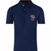 Polo Shirts * | Raging Bull Number 3 Jersey Polo Navy