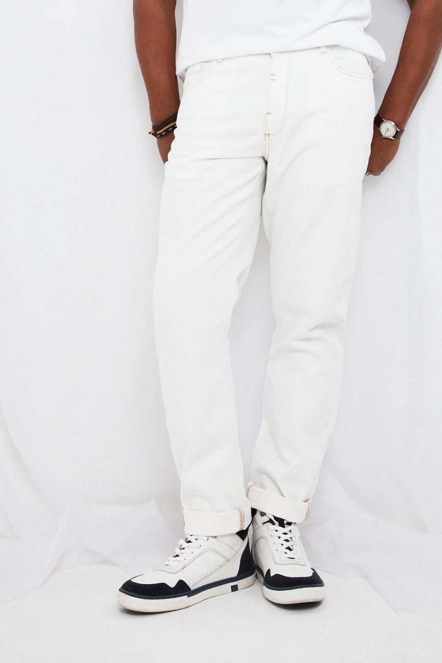 Jeans * | Joe Browns Splendid Straight Jeans White