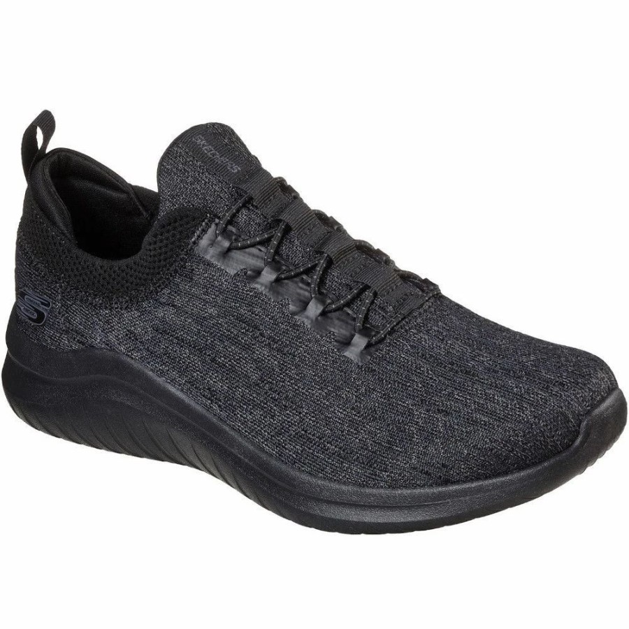 Shoes * | Skechers Mens Ultra Flex 2.0 Cryptic Slip On Trainers Shoes