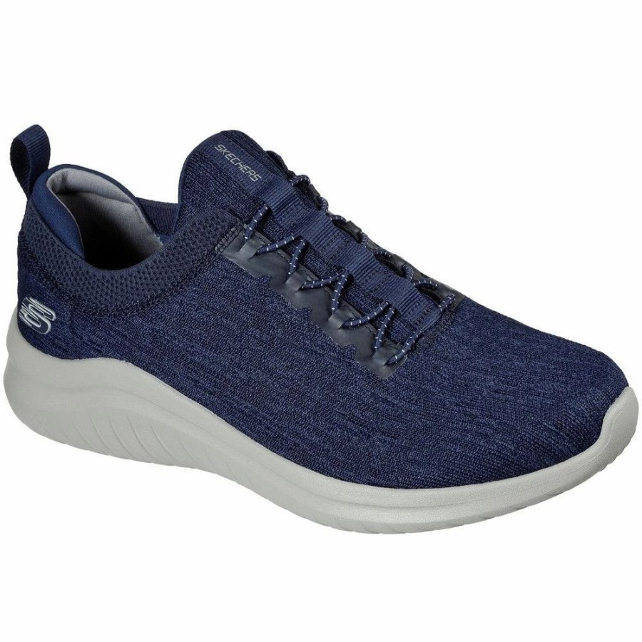 Shoes * | Skechers Mens Ultra Flex 2.0 Cryptic Slip On Trainers Shoes