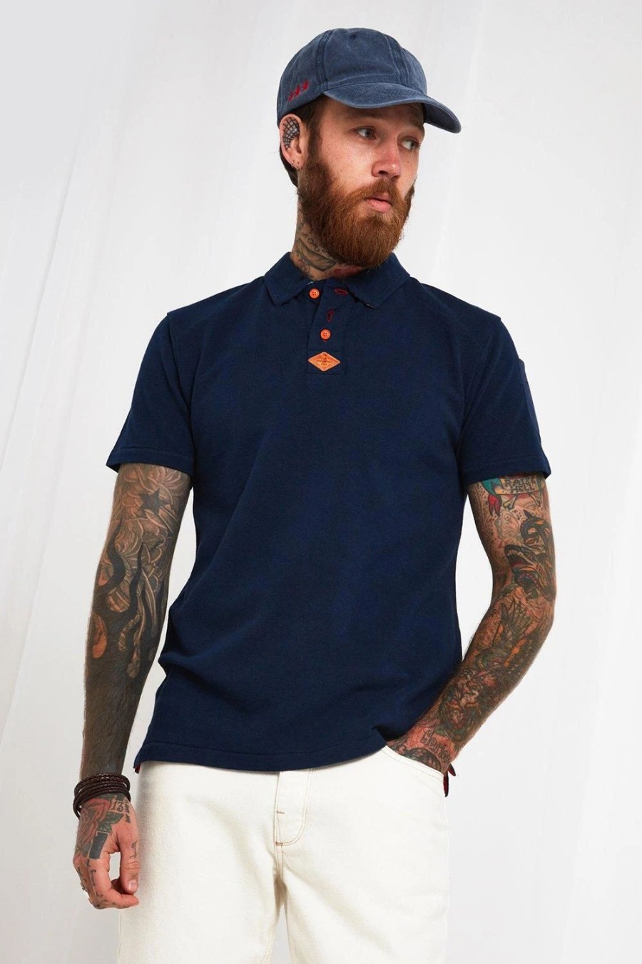 Polo Shirts * | Joe Browns Perfect Polo Navy