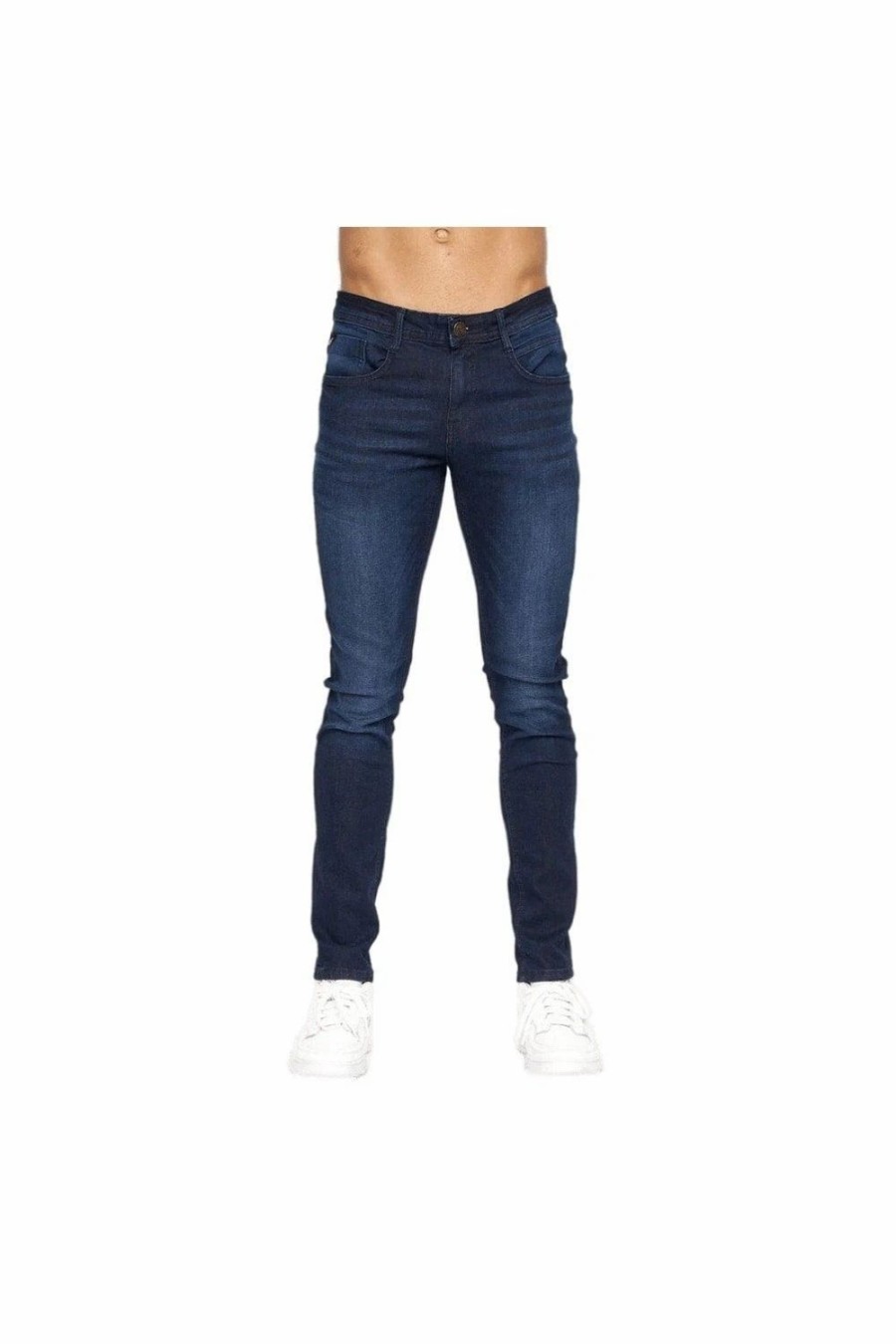 Jeans * | Duck And Cover Maylead Slim Jeans Blue