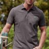 Polo Shirts * | British Boxers 'Classic' Polo Shirt Grey