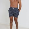 Swim Shorts * | Brave Soul 'Yacht' Stripe Swim Shorts Blue